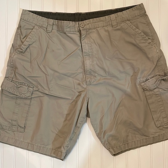 Other - Mens Cotton Khaki Cargo Shorts
